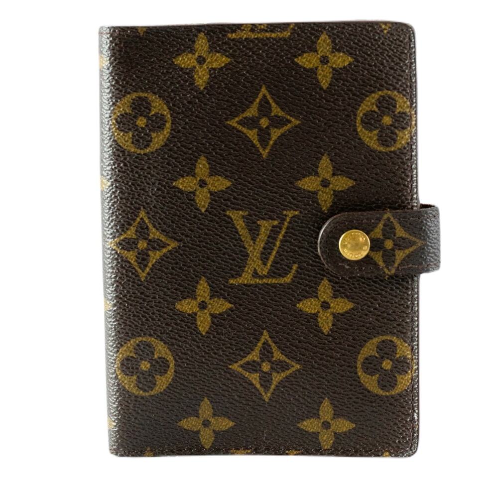 Louis Vuitton Agenda PM Passport Cover Authentic SP2192- w/box, duster, lock+key